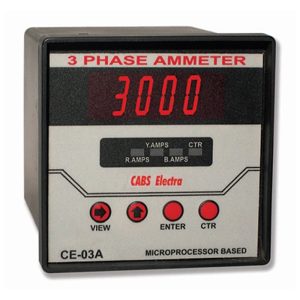 METRAVI CE-03A DIGITAL THREE PHASE VOLTMETER