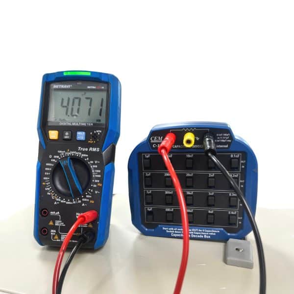 CEM C-100 Capacitance Decade Box Application