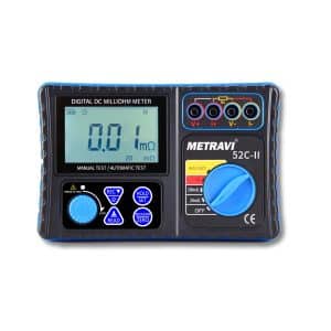 Metravi 52C-II Milli Ohms Meter