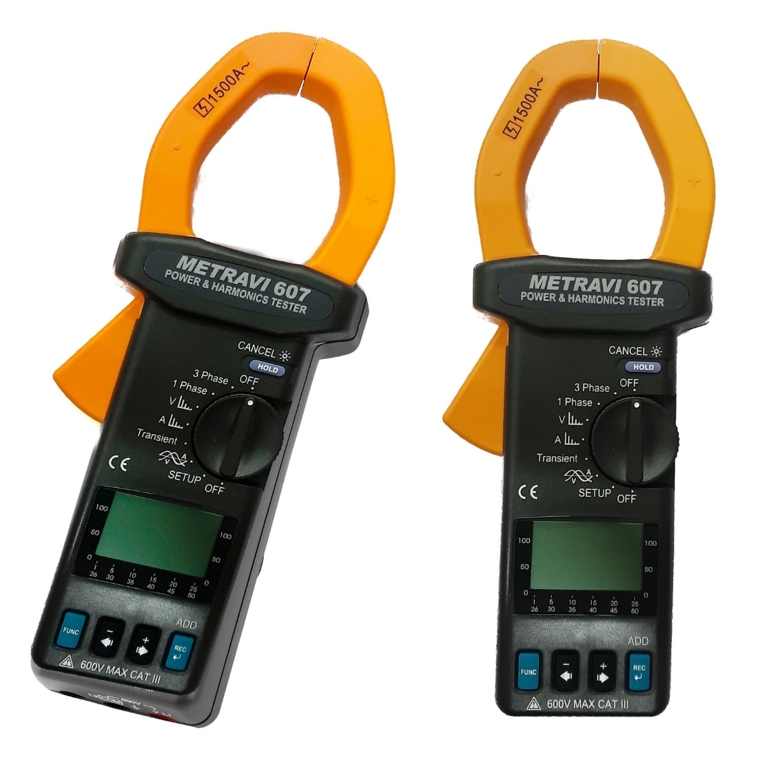 607 Digital Clampon Power Meter Metravi Instruments