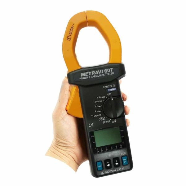 607 Digital Clampon Power Meter Metravi Instruments