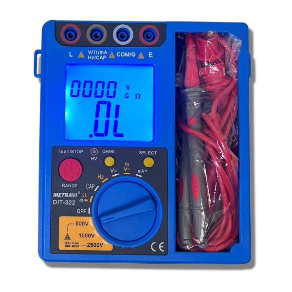 Metravi DIT-322 Digital Insulation Tester