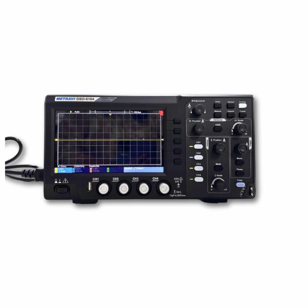 Metravi DSO-6104E Four Channel Digital Storage Oscilloscope -2