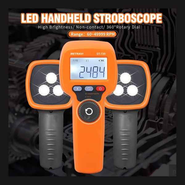 DT720 LED Stroboscope Metravi Instruments