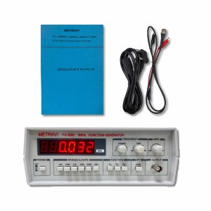 Metravi FG-3000 Function Generator 2024 Model Product Kit and Accessories