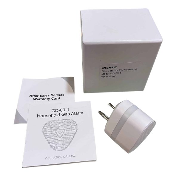 Metravi GD-09-1M Combustible Gas Detector product packaging