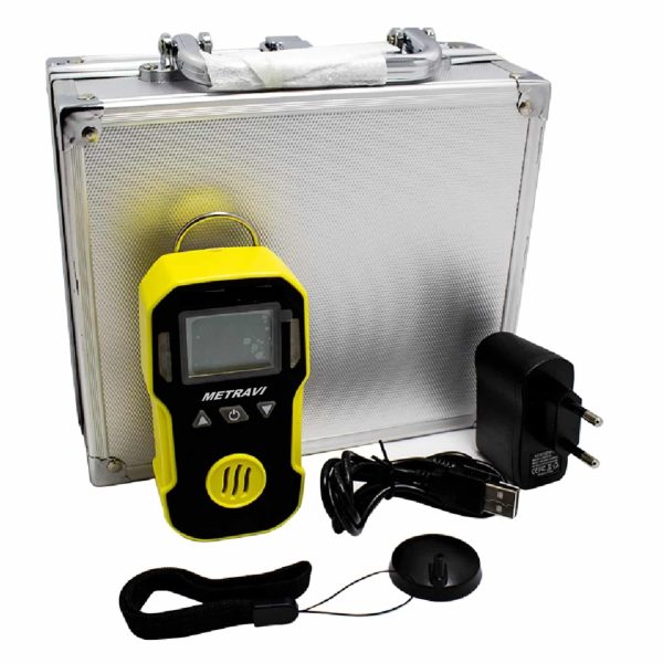 Metravi GD-09-X Portable Single Gas Detector an be customised for 30 plus gases