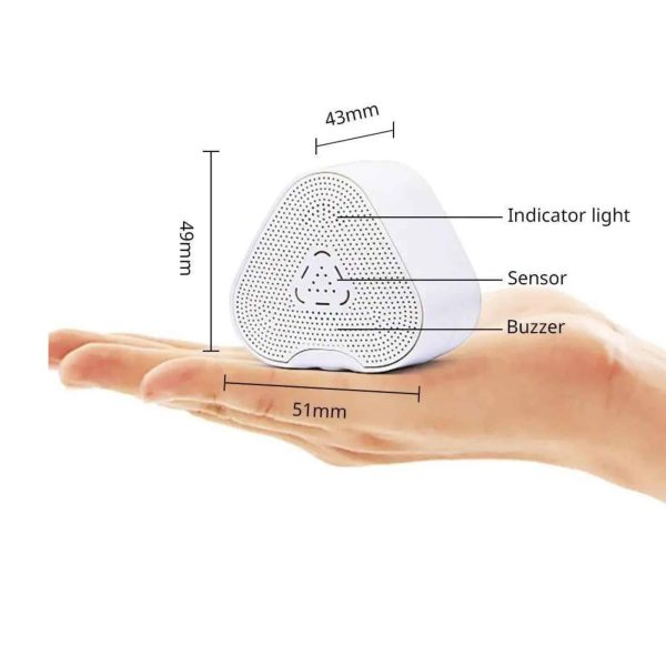GD-09-1M Combustible Gas Detector and Alarm is handy and compact
