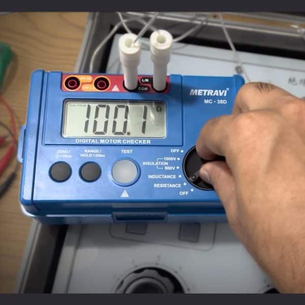 Metravi MC-38 Digital Motor Checker App1