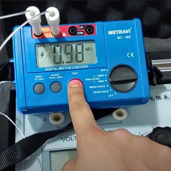 Metravi MC-38 Digital Motor Checker App2