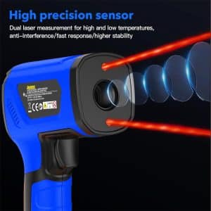 Metravi MT-12 ECO MT-17 ECO MT-18 ECO Industrial Non-contact Infrared Thermometers are high precision and reliable