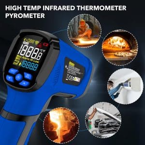 Metravi MT-12 ECO MT-17 ECO MT-18 ECO Industrial Non-contact Infrared Thermometers are to be used in high temperature challenging environments