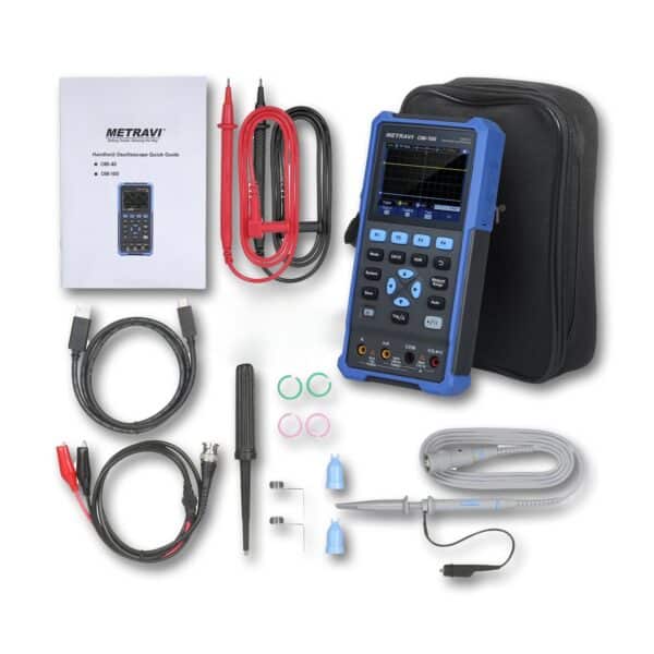 Metravi OM-100 Handheld Oscilloscope product Kit & Accessories Accessories (2)