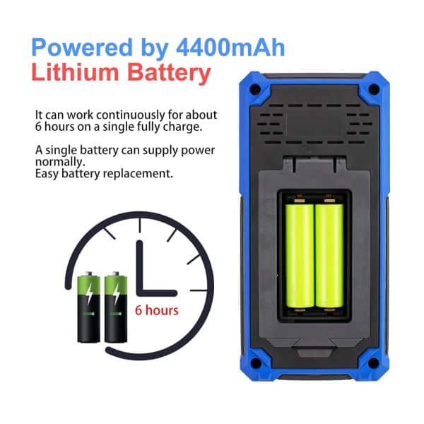 Metravi OM-40 OM-100 Handheld Oscilloscope comes with rechargeable batteries