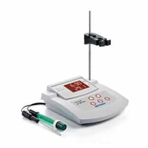 Metravi PH-700P Bench-top pH Meter Setup with sensors
