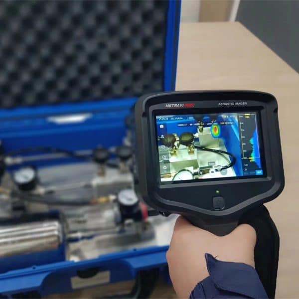 Metravi PRO AI-10 Acoustic Imager has 99 highly sensitive microphones to detect the slightest of sounds 1