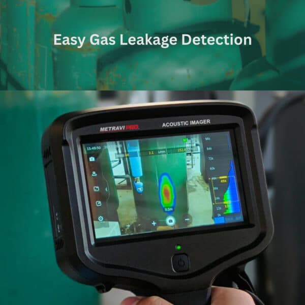 Metravi PRO AI-10 Acoustic Imager makes it easy to locate gas and compressed air leakages