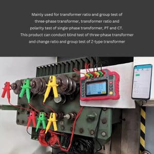Metravi PRO TTRS-1 Transformer Turns Ratio Tester appplicartion is in power generation and winding resistance