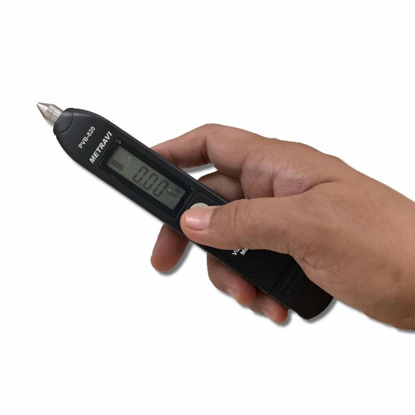 Metravi PVB-820 Pen type Vibration Meter is an on the field tool for maintenance personnel