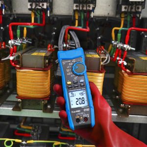 Metravi Pro 476 TRMS AC DC Clamp Meter features dual display