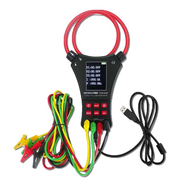 Metravi Pro FCM-900P Flexible Coil Clamp-on Power Meter accessories