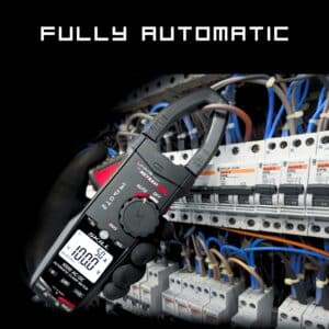 Metravi Pro Uniks Skill Fully Automatic AC DC Clamp Meter Application black