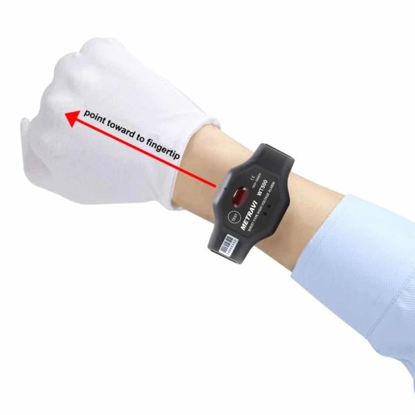Metravi WT500 Non-contact High Voltage Detector HL Approach Electric Alarm (Wrist Type)